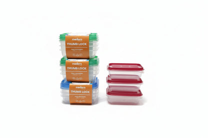 Modern Thumb Lock Container Set of 3 pcs - My Store