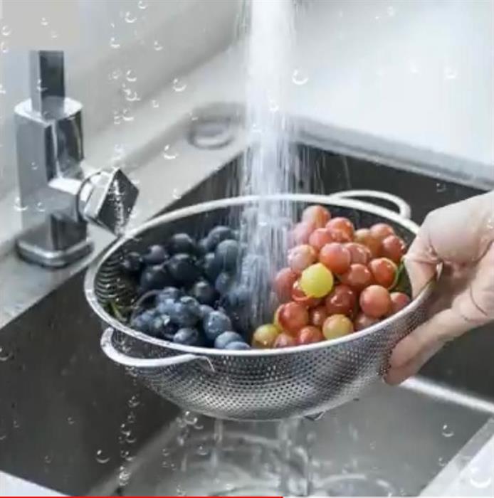 Premium Stainless Steel Colander & Strainer Set (6-Piece)
