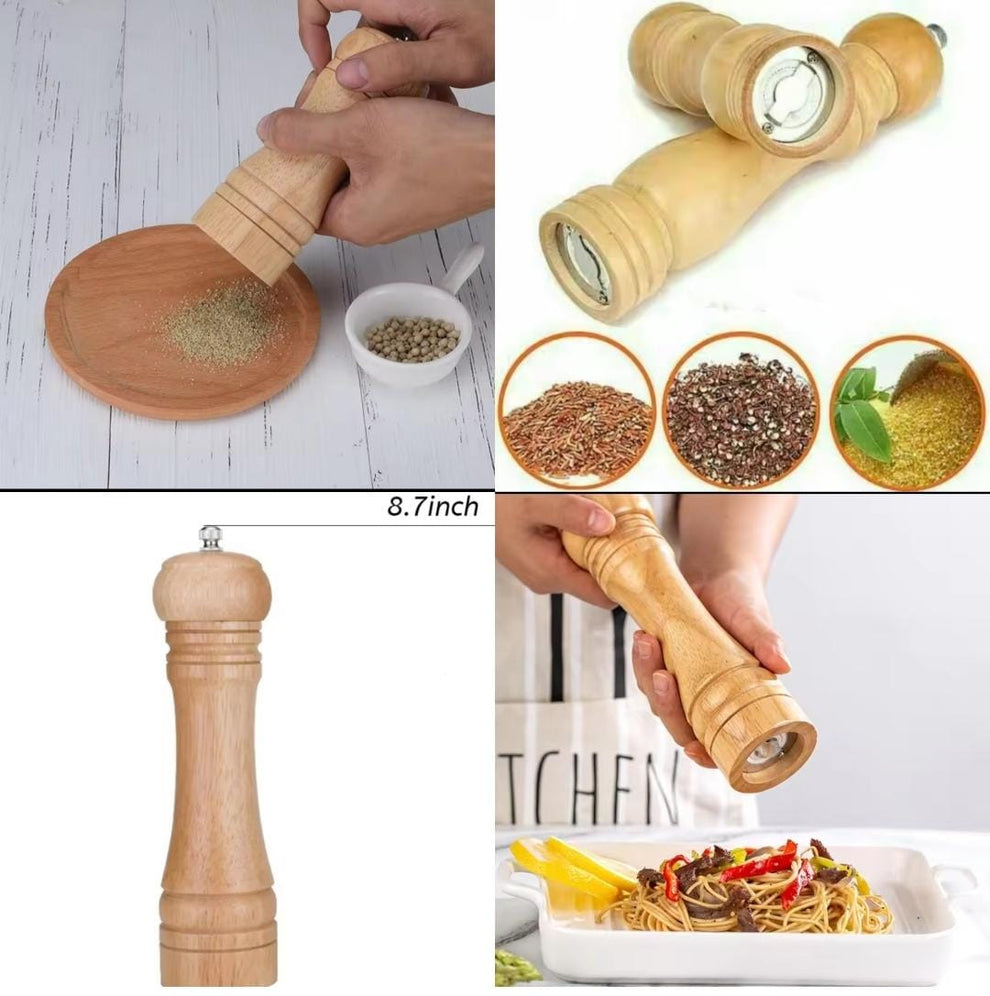 Manual Wooden Spice Grinder (Salt & Pepper Mill) - My Store
