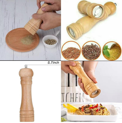 Manual Wooden Spice Grinder (Salt & Pepper Mill) - My Store