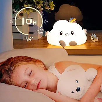Cute Cloud Night Light Lamp – Soft Glow Kids Bedside Light