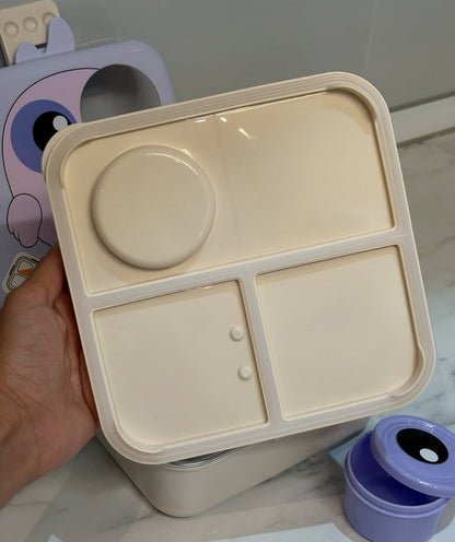 Super Chicken 3-Compartment Stainless Steel Lunch Box - My Store