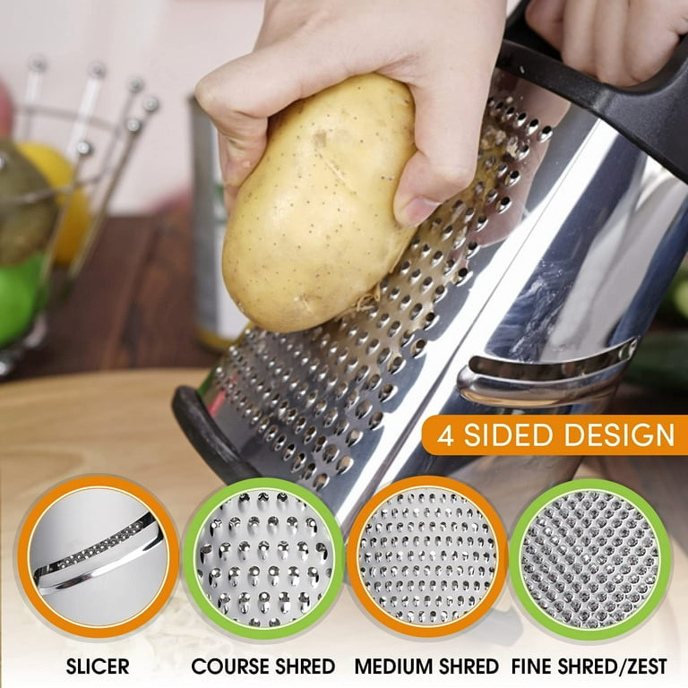 Spring Chef Professional Box Grater (4-Sided) - My Store