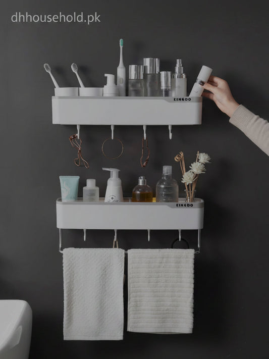 KINGDO Multifunctional Wall-Mounted Organizer Shelf - My Store