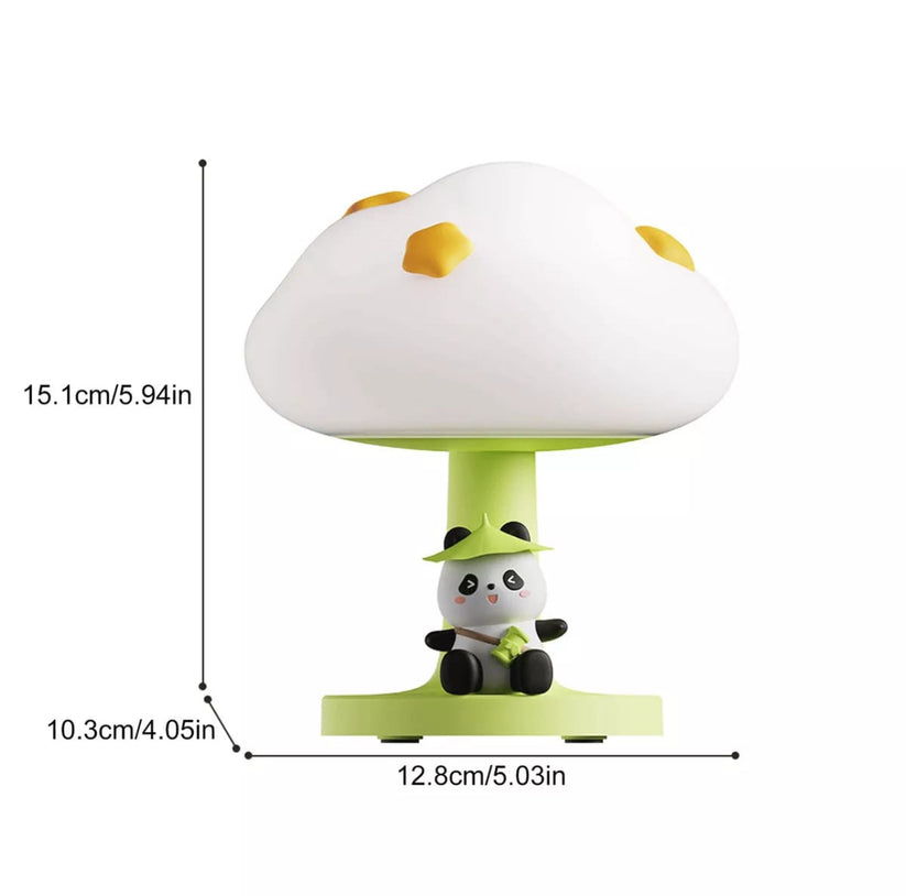 PoPo Panda Soft Silicone Bedside Lamp