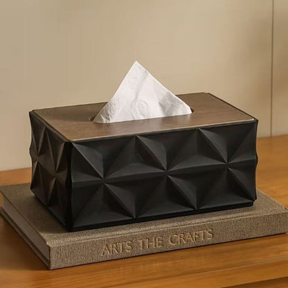 Modern Geometric Tissue Box