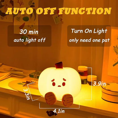 Sad Pumpkin Night Light - My Store