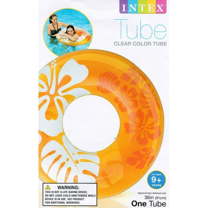 Intex Inflatable Clear Color Tropical Hibiscus Swim Tube (36" / 91cm)
Regular priceRs.2,199.00