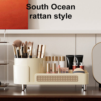 Desktop Vanity Storage Holder for Brushes, Skincare & Beauty Essentials