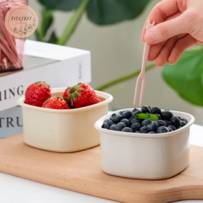 🍴 Cute Animal Head Reusable Fruit Forks (20+ Pcs Set)
