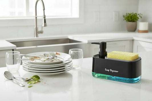 3-in-1 Multi-Functional Kitchen Soap Dispenser Set - My Store