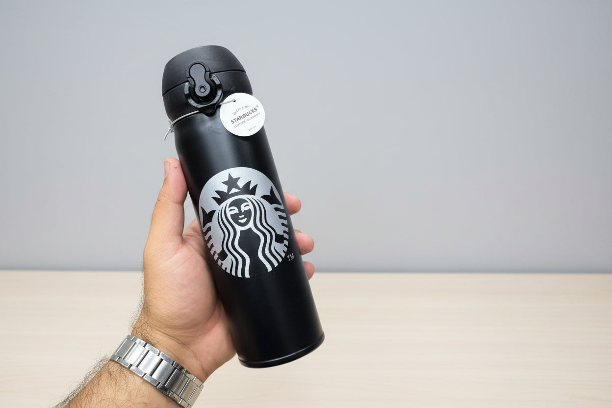 Starbucks 304 Stainless Steel Insulated Coffee Thermos Flask (500ML) - My Store