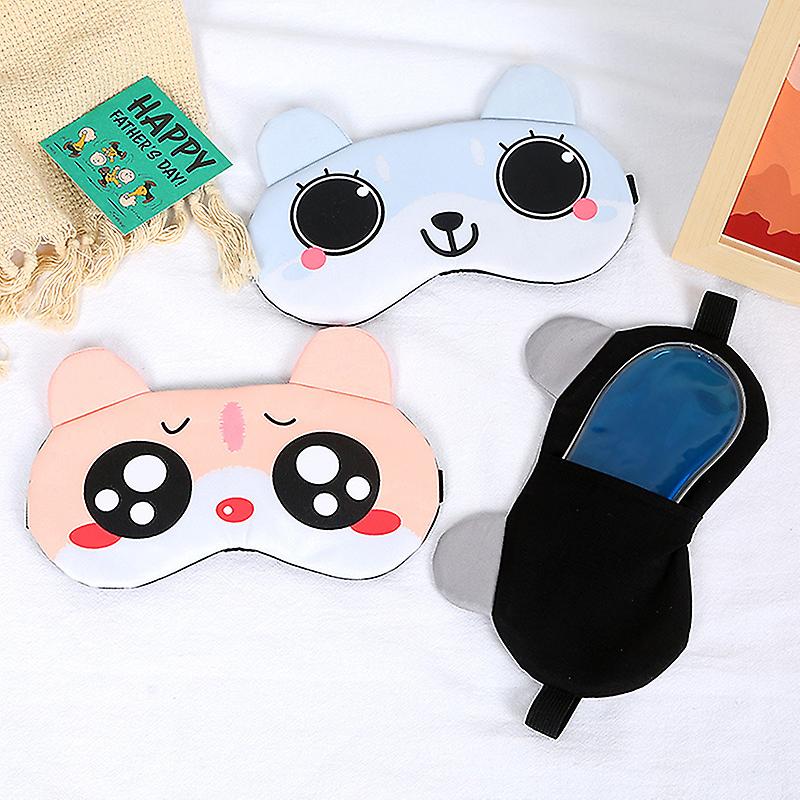 Cute Cartoon 2-in-1 Sleep Mask (Hot & Cold Compress)