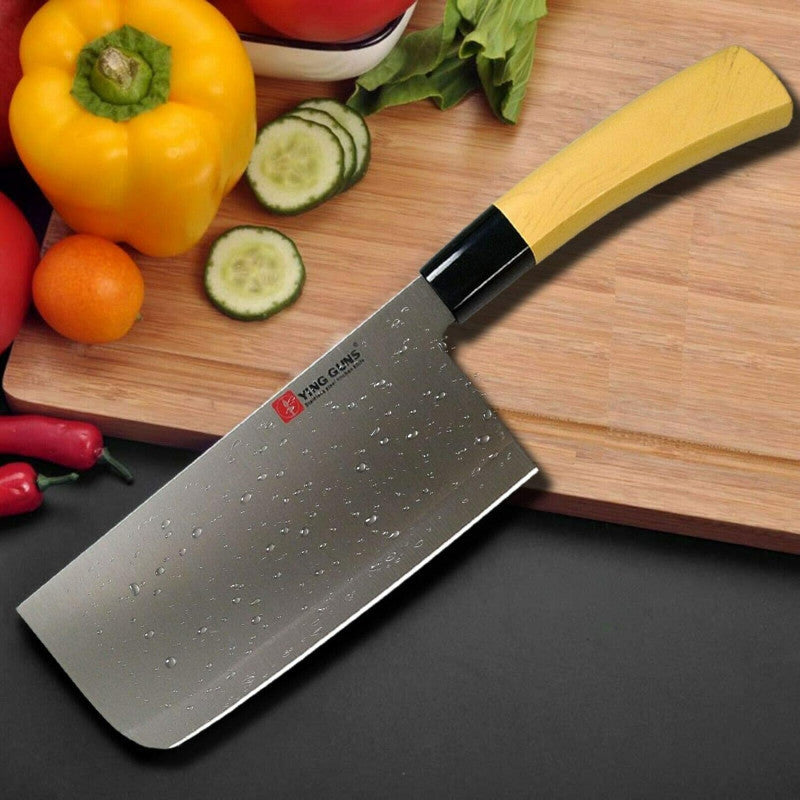 3-Piece Japanese-Style Stainless Steel Kitchen Knife Set