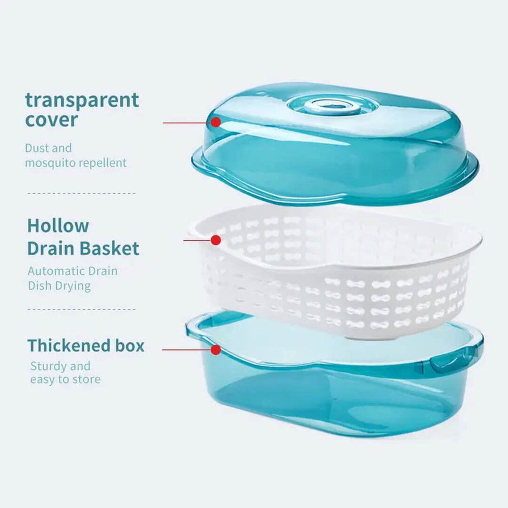 Covered Dish Drainer Rack - My Store