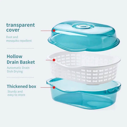 Covered Dish Drainer Rack - My Store