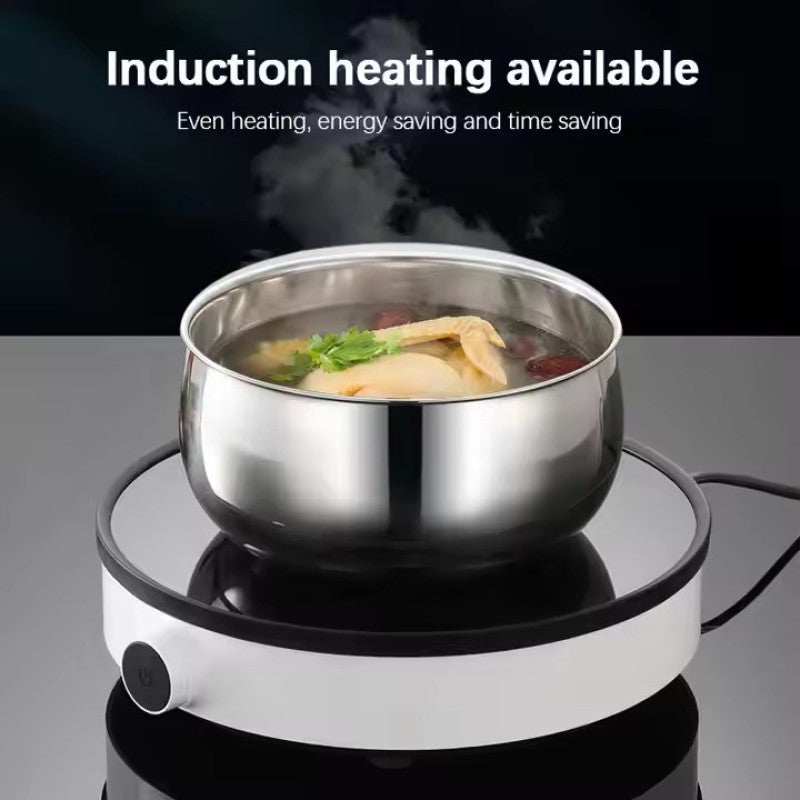 3 Sizes Stainless Steel Food Container with Airtight Plastic Lid - My Store